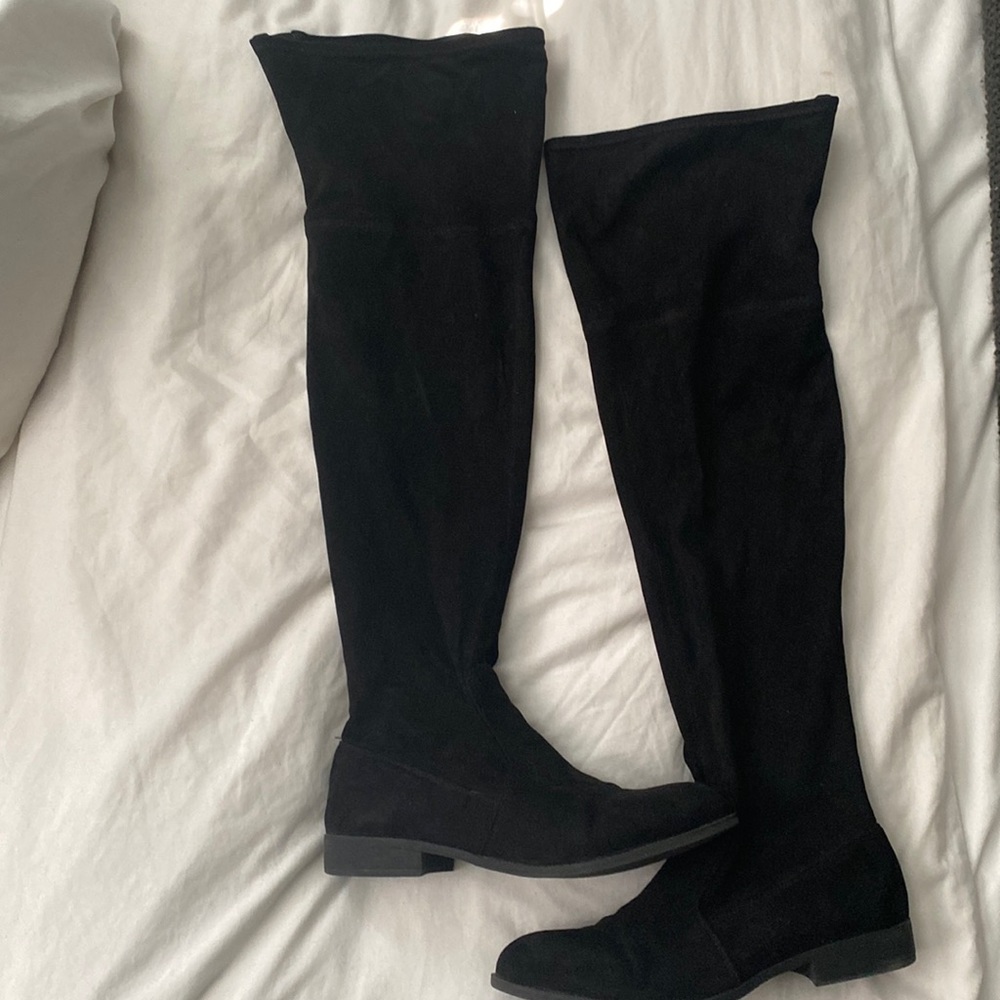 Nine West over-the-knee suede boot Size 10